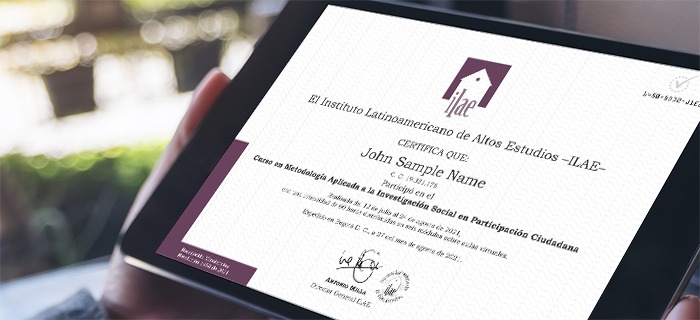 CeDiploma On Tablet